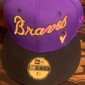 Atlanta Braves ‘Crown Royal’ New Era hat